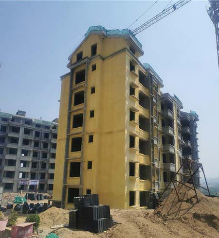 九旭T40 建筑節(jié)能聚氨酯噴涂機設備提高材料的能效率(圖3) 聚氨酯外墻保溫